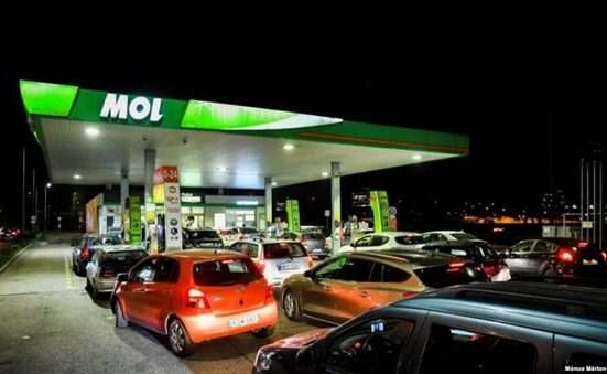 MOL benzinkút