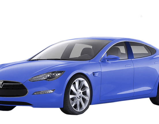 Tesla, kék