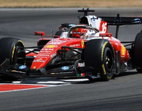 Leclerc Forma-1-es autója